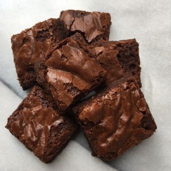 Gluten-free brownies from Lucky Spoon Bakery